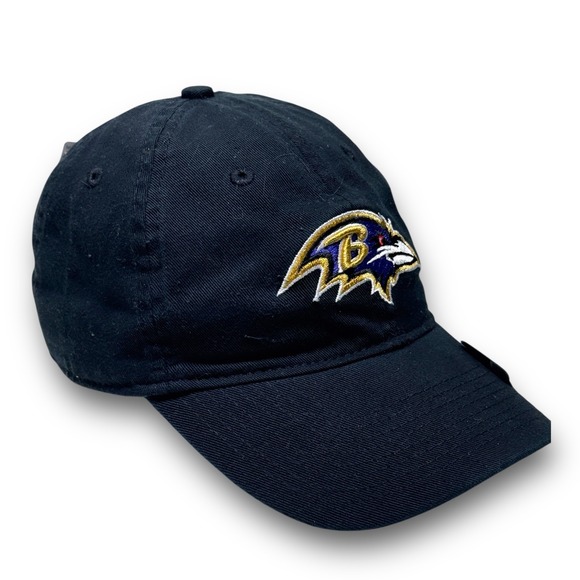 Reebok Baltimore Ravens NFL Medium Flex Fit Hat Dad Cap Black NWT - Picture 4 of 7